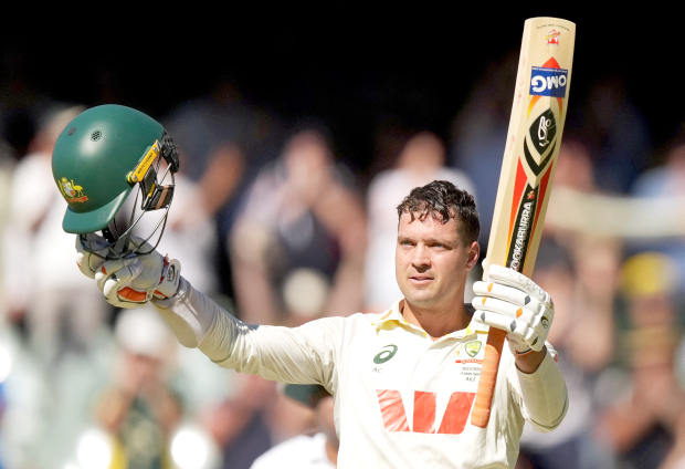 Carey ton steadies Australia